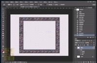 PS抠图调色 基础教程 如何去水印 海报制作 新手入门视频全集06.21小悦PS制作相框