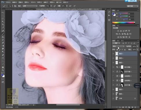 ps基础教程 photoshop入门教程 图片照片处理ps黑