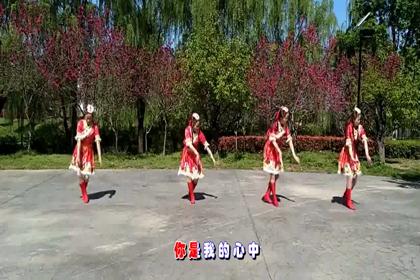 健身藏族舞《阿妹等哥来》