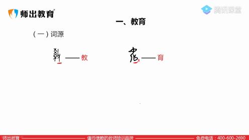 教育教学知识与能力1－教育与教育学