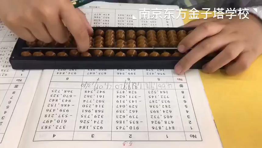 珠心算，成就快乐优等生