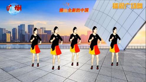 秋天雨原创广场舞【中国DJ】十一献礼传播正能量分解教学