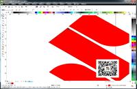 cdr入门名片gao教程-铃木车标制作