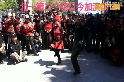 陶然亭北门水兵舞团