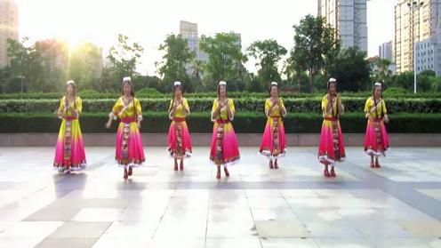广场舞藏族舞《我们好好爱》