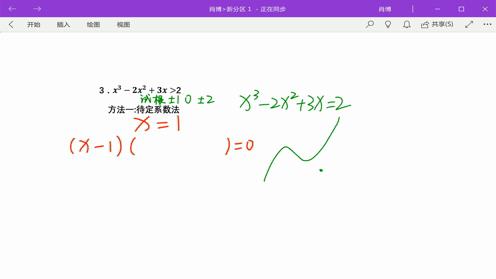 高考数学解题技巧：一元三次函数方程解题方法－短除法视频教程