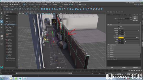 Maya树叶飘效果四丨3D建模丨MAYA教学丨王氏教育集团