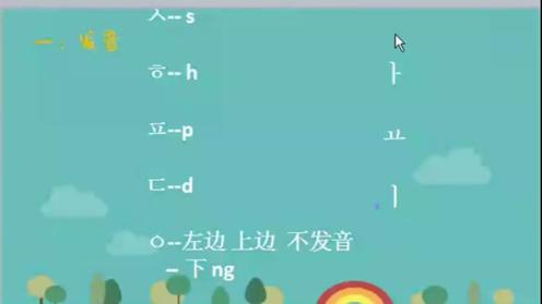 韩语学习教程：标准韩国语40音发音另类记法小白轻松学下