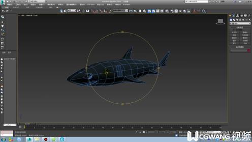 2鲨鱼模型制作二丨MAYA模型丨建模基础丨王氏教育集团 