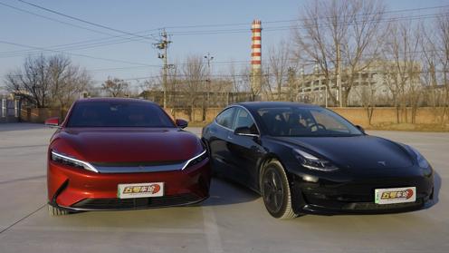 严寒之下谁更持久？汉EV与Model 3冬季高速续航对比实测