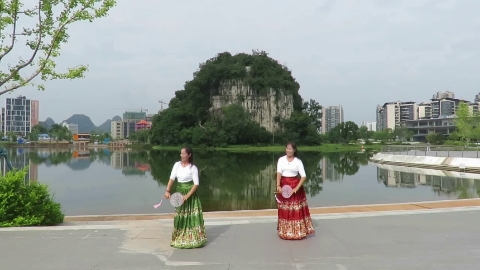 广西柳州彩虹姊妹花（千古-醉）编舞-花与影