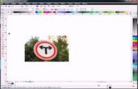 cdr零基础入门教程-交通标志制作