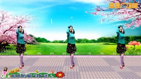 阳逻友华健身队《草原的夏天》编舞：兰州莲花 制作：蝴蝶兰