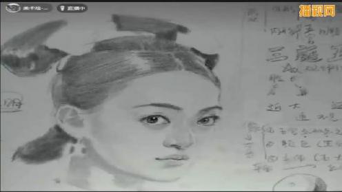 素描一个古代美女的画法的详细讲解7