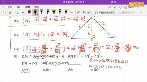 高中数学、向量速解技巧这个题型、非常适用！