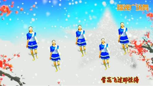 蚌埠王舒原创广场舞 雪花飞过那枝梅