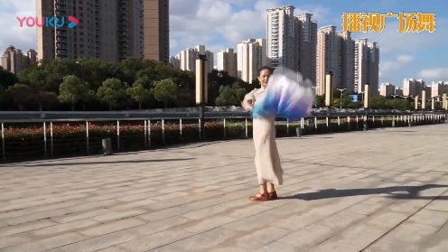 大扇子舞  芙蓉雨 播视广场舞